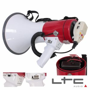 Megafone 50W Bat Recarregável 12V Rec Mic USB Ltc - (MEGA50USB)