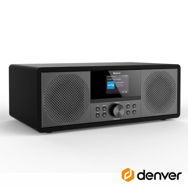 Rádio WiFi FM/CD/AUX/BT 2x10W DENVER - (MIR-270B)