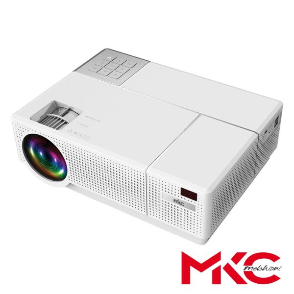 Vídeo Projetor LEDS RGB 2xUSB/2xHDMI C/ Comando MKC - (MKV-6500HD)