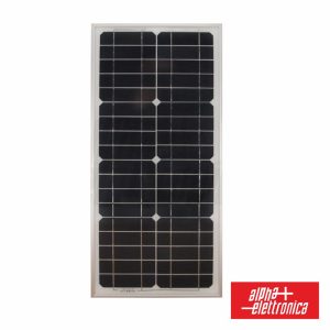 Painel Fotovoltaico 21.7V 27W Silicio Monocristalino ALPHA - (MM027-12/1)