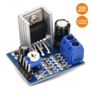 Kit Módulo Amplificador 18W Mono 6-12V - (MODULE119A)