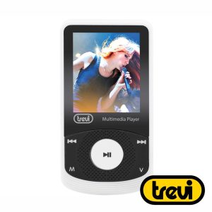 Leitor MP3 1.8" C/ Auscultadores MicroSD TREVI - (MPV1725SD-WH)