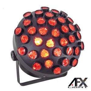 Projetor Luz C/ 27 LEDS RGB 1.5W Multi-Line DMX AFXLIGHT - (MUSHROOM-2.0)