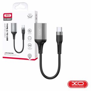 Cabo Adaptador USB-C Macho/USB-A 2.0 Fêmea OTG XO - (NB201-USBC)