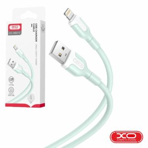 Cabo USB-A 2.0 Macho / Lightning 2.1A Verde 1m XO - (NB212-USBL/GR)