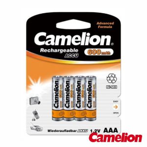 Bateria Ni-Mh AAA 1.2V 900ma 4x Blister CAMELION - (NH-AAA600BP4)