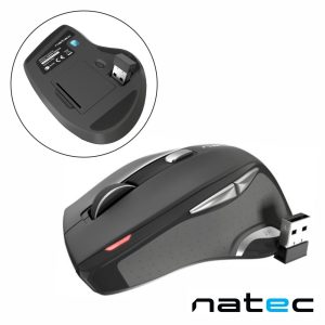 Rato Óptico S/ Fios 800-2400DPI USB NATEC - (NMY-0781)