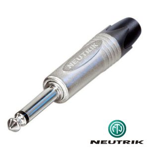 Ficha Jack 6.35mm Macho Niquelada Mn Neutrik - (NP2X)