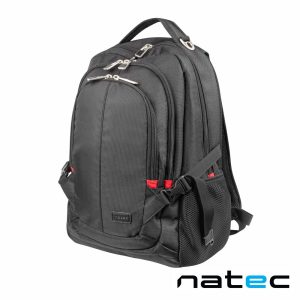 Mochila P/ Laptop/Tablet 15.6" C/ Bolsas Nylon NATEC - (NTO-1703)