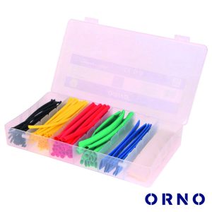 Conjunto de Tubos Manga Termoretráctil 100pcs ORNO - (OR-AE-13141)