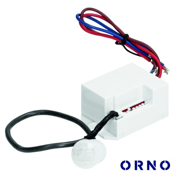 Detetor De Movimento Pir P/ Encastrar Branco ORNO - (OR-CR-211)