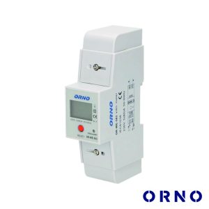 Contador De Energia 230V/80A 2 Módulos P/ Calha Din ORNO - (OR-WE-523)