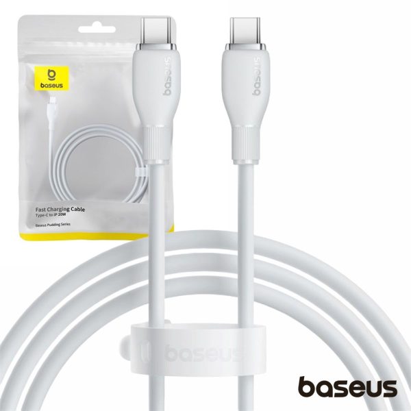 Cabo USB-C Macho P/ USB-C PD Macho 1.2m 100W Pudding BASEUS - (P10355702221-00)