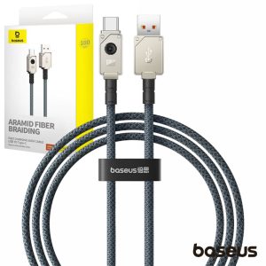 Cabo USB-A Macho P/ USB-C Macho 100W 1m BASEUS - (P10355801221-00)