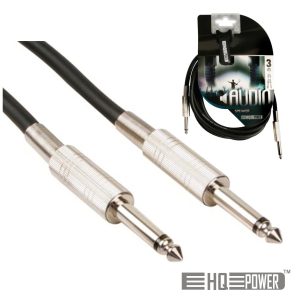 Cabo Jack 6.35mm Macho / Macho 3m Mn HQ POWER - (PAC135)