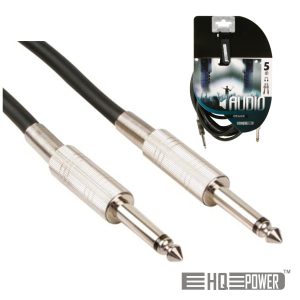 Cabo Jack 6.35mm Macho / Macho 5m Mn HQ POWER - (PAC136)