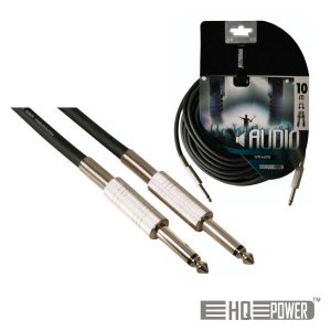 Cabo Jack 6.35mm Macho / Macho 10m Mn HQ POWER - (PAC137)