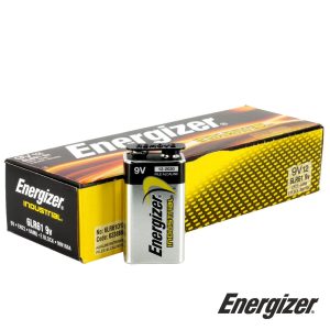 Pilha Alcalina 9V/6LR61 12X Industrial ENERGIZER - (PAE-IND9V)