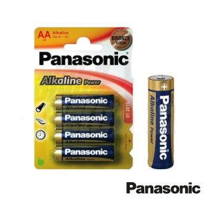 Pilha Alcalina LR6/AA 1.5v 4x Blister Panasonic - (PAP-LR6AP/4BP)