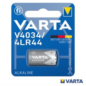 Pilha Alcalina 4LR44 6V 100mA Blister VARTA - (PAV-4LR44)