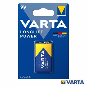 Pilha Alcalina 9V/6LP3146 Longlife Power VARTA - (PAV-9VB)