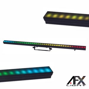 Barra de LEDS C/ 40 LEDS SMD RGB DMX AFXLIGHT - (PIXSTRIP40)