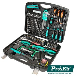 MALA FERRAMENTAS PROFISSIONAL 71 PEÇAS PROSKIT - (PK-2168)