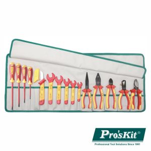 Conjunto de 15 Ferramentas VDE 1000V PROSKIT - (PK-2813M)