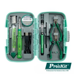 Kit Ferramentas de Soldadura C/ 8 Peças PROSKIT - (PK-324)