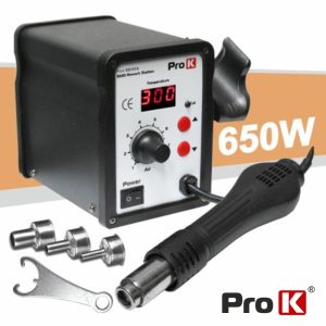 Estação De Dessoldar SMD Ar Quente 650W PROK - (PKDS101A)