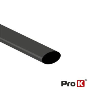 Tubo Manga Termoretráctil 12.7mm 1m 25x Preto PROK - (PKMT127BK/25)