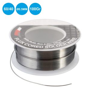 Solda 0.5mm 60/40 100g - (PKSOLD100G0.5W)