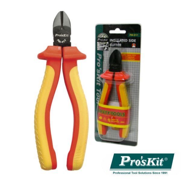 Alicate De Corte Diagonal Profissional 1000V 165mm PROSKIT - (PM-917)