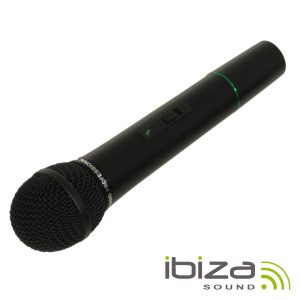 Microfone S/ Fios P/ Colunas Port 203.5mhz IBIZA - (PORTHAND12-2)