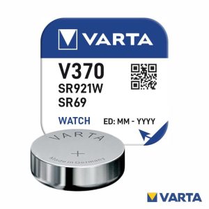 Pilha Óxido Prata Botão V370/SR921SW/SR69 1.55V VARTA - (POV-V370)