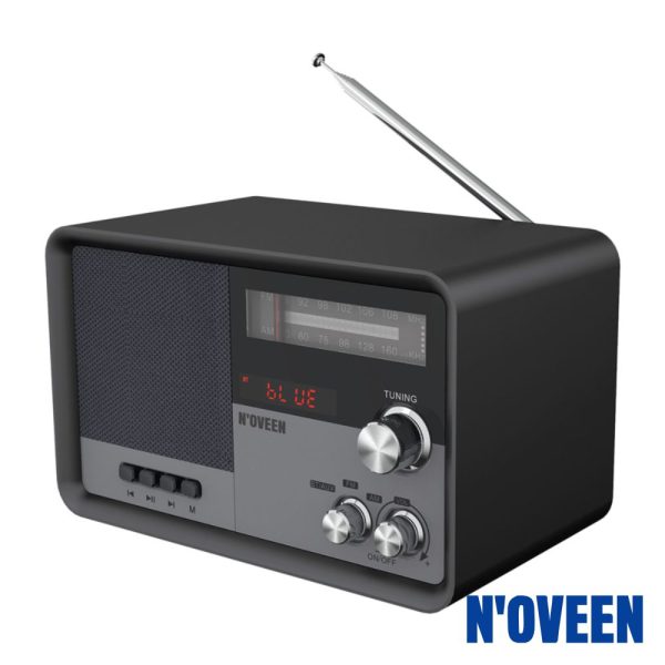 Rádio Portátil 5W FM/USB/MicroSD/AUX/BT NOVEEN - (PR950)