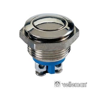 Interruptor Redondo Em Aço Inoxidável Spst 1no - (R1800R)