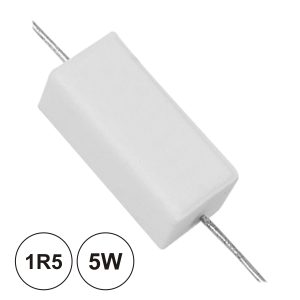 Resistência Bobinada 1r5 5W - (R5W1R5)