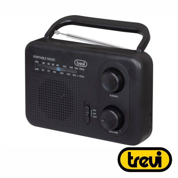 Rádio Portátil AM/FM TREVI - (RA7F64BK)