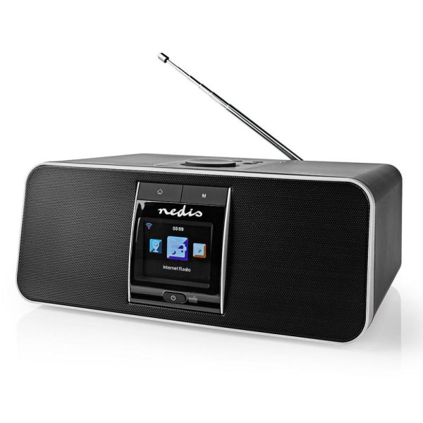 Rádio Bluetooth C/ Alarme E WiFi - (RDIN5005BK)