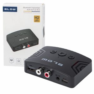 Transmissor Áudio Bluetooth 5.3 AUX/RCA - (RDT-197)