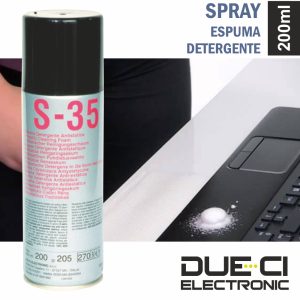 Spray De 200ml Espuma Detergente Due-Ci - (S-35)