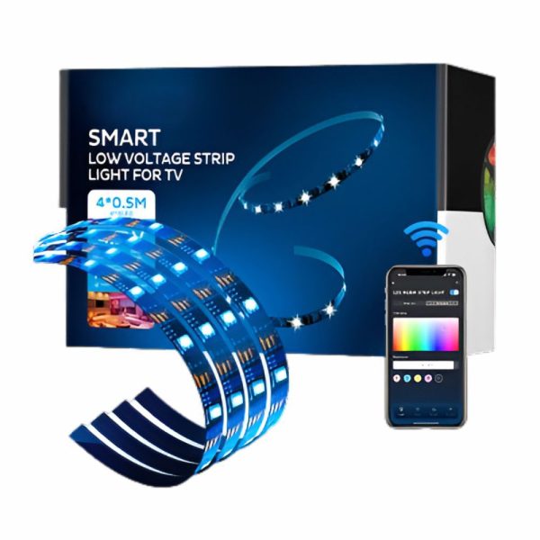 Conjunto 4 Fitas LED Smart RGB WI-FI 4x 0.5m - (S10203ZJT)