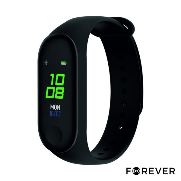 SmartBand Multifunções Monitor Cardíaco BT V5.0 Android iOS - (SB-50BK)