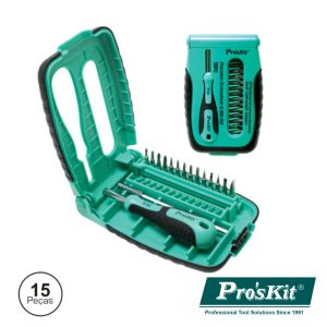 Conjunto De Chave C/ 14 Bits E Extensor PROSKIT - (SD-9804)