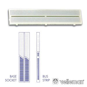 Placa De Ensaio Multifunções C/ 640 Pontos VELLEMAN - (SD10N)