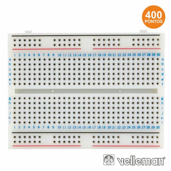 Placa De Ensaio Multifunções C/ 456 Pontos VELLEMAN - (SDAD102)