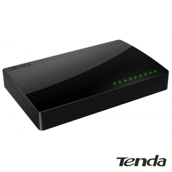 Switch De Rede Ethernet 8 Portas Gigabit RJ45 TENDA - (SG108)