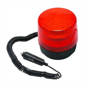 Sinalizador LED Intermitente Vermelho 12V Ficha Isqueiro - (SIN-LED-12V-01)