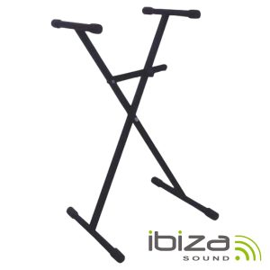 Suporte P/ Teclado Bloqueio 65-96cm 50kg IBIZA - (SK001)